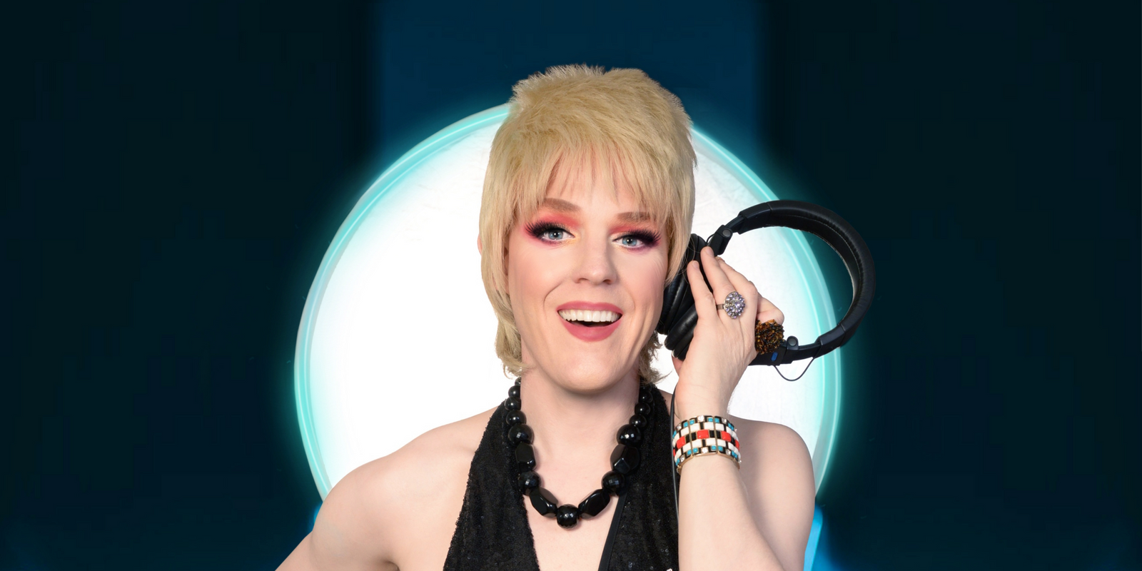 a photo of regina gently, a toronto-based musician, drag queen, and DJ